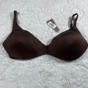 Skims Women's Body Push Up Bra Cocoa Brown Size 34DDDD BR-WRL-1891 NWT